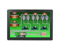 Outdoor HMI Operator Panel 24V 12" 1280 x 800 IP66 GRAPHITE®